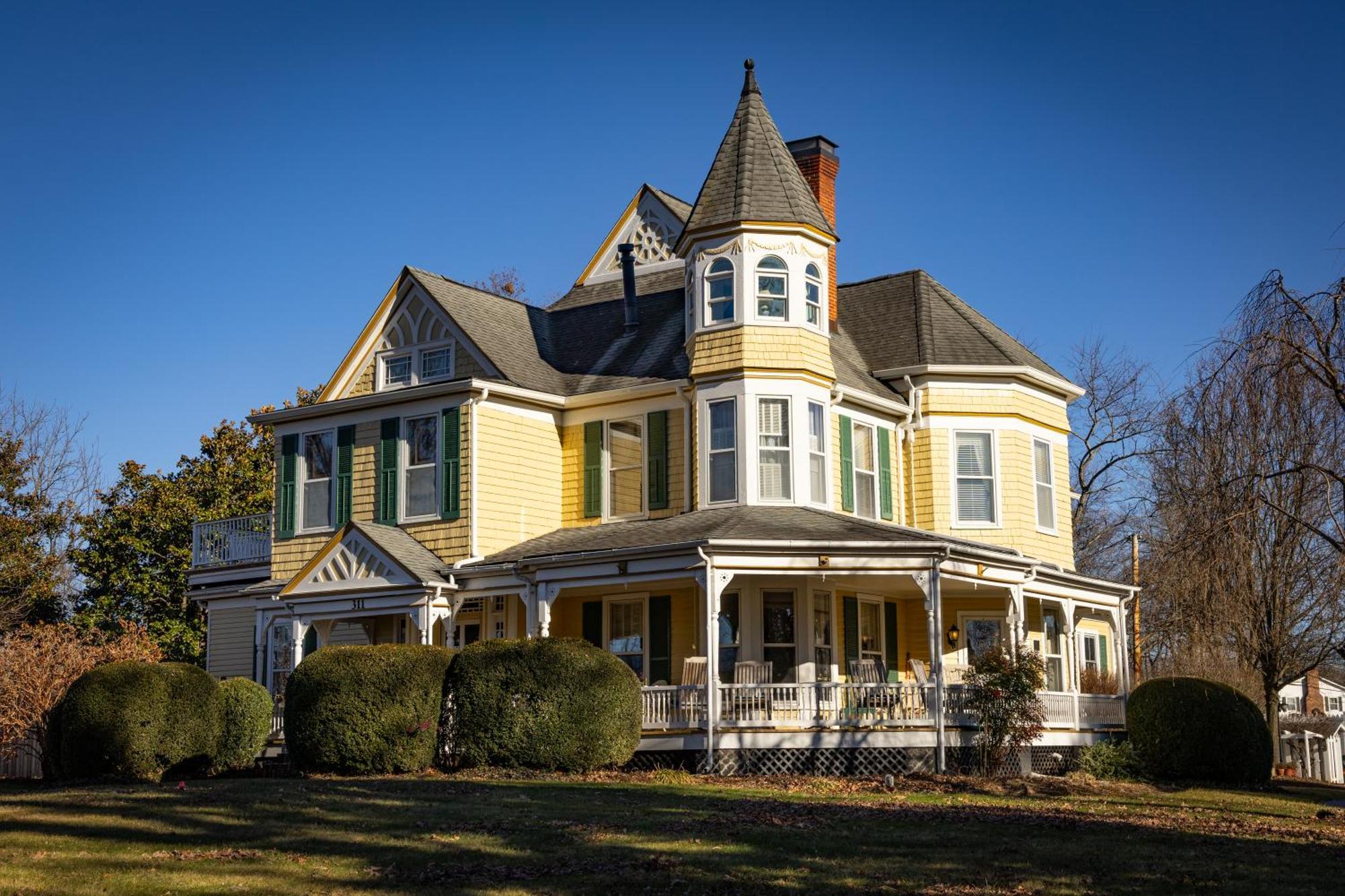 The Oaks Victorian Inn Christiansburg Exterior foto